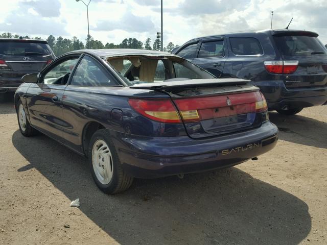 1G8ZH1277VZ200113 - 1997 SATURN SC2 PURPLE photo 3