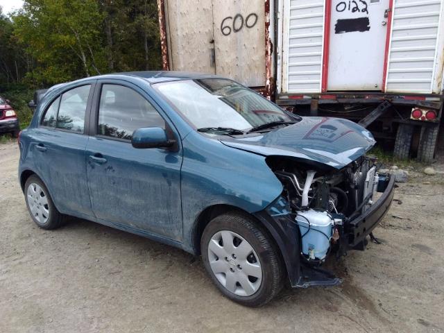 3N1CK3CP1JL258326 - 2018 NISSAN MICRA BLUE photo 1