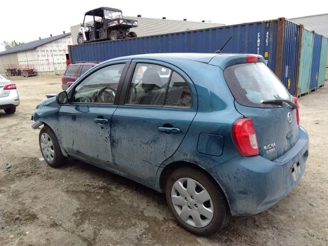 3N1CK3CP1JL258326 - 2018 NISSAN MICRA BLUE photo 3