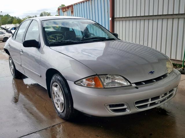 1G1JC524427103353 - 2002 CHEVROLET CAVALIER B SILVER photo 1