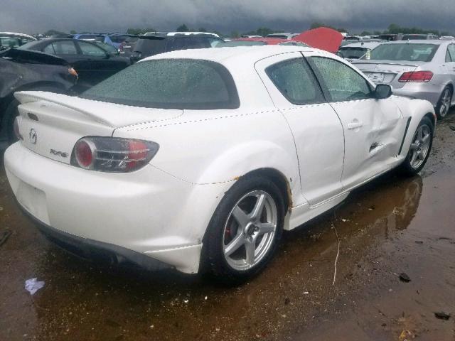 JM1FE17N950144012 - 2005 MAZDA RX8 WHITE photo 4