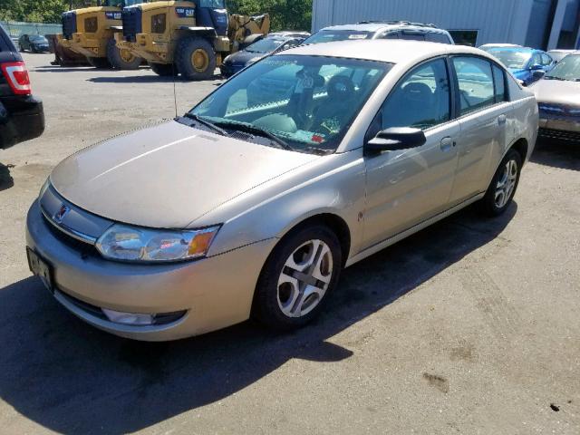 1G8AL52F64Z135893 - 2004 SATURN ION LEVEL GOLD photo 2