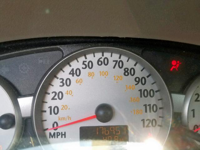 1G8AL52F64Z135893 - 2004 SATURN ION LEVEL GOLD photo 8