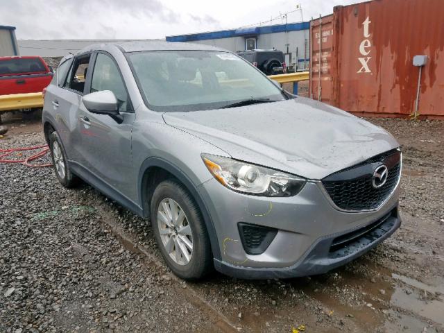 JM3KE2BE8E0301211 - 2014 MAZDA CX-5 SPORT GRAY photo 1