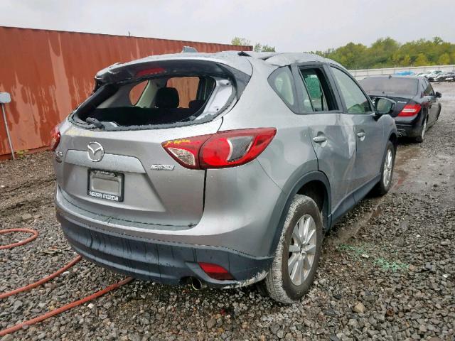 JM3KE2BE8E0301211 - 2014 MAZDA CX-5 SPORT GRAY photo 4