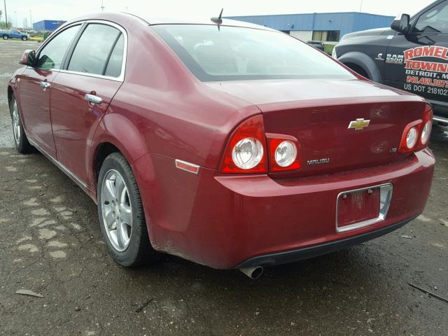 1G1ZK57B38F294419 - 2008 CHEVROLET MALIBU LTZ BURGUNDY photo 3