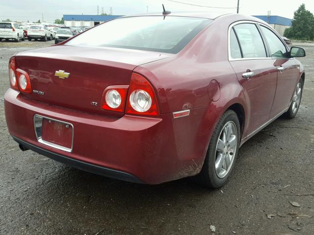 1G1ZK57B38F294419 - 2008 CHEVROLET MALIBU LTZ BURGUNDY photo 4