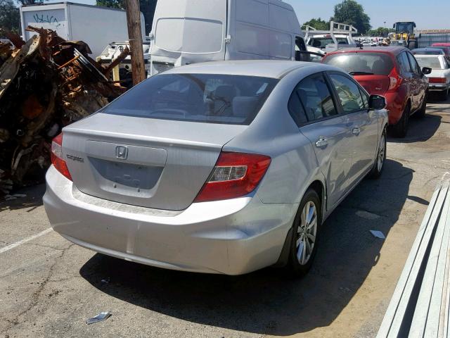 19XFB2F95CE343209 - 2012 HONDA CIVIC EXL 银色 照片 4
