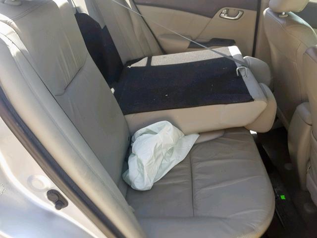 19XFB2F95CE343209 - 2012 HONDA CIVIC EXL 银色 照片 6