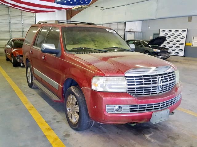 5LMFU28548LJ12118 - 2008 LINCOLN NAVIGATOR BURGUNDY photo 1
