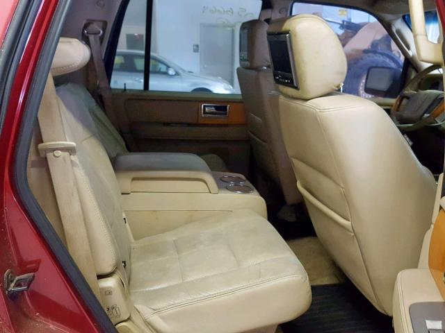 5LMFU28548LJ12118 - 2008 LINCOLN NAVIGATOR BURGUNDY photo 6