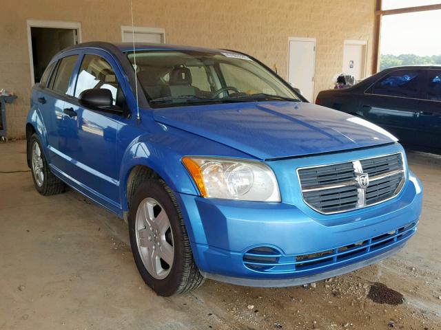 1B3HB48B08D510252 - 2008 DODGE CALIBER SX BLUE photo 1