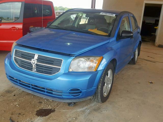 1B3HB48B08D510252 - 2008 DODGE CALIBER SX BLUE photo 2