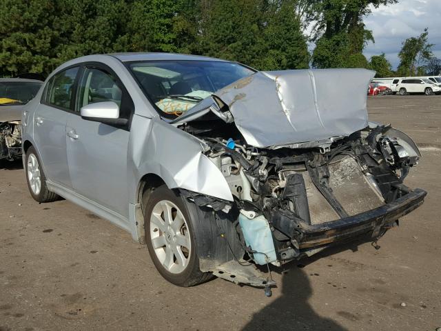 3N1AB6AP1AL715289 - 2010 NISSAN SENTRA 2.0 SILVER photo 1