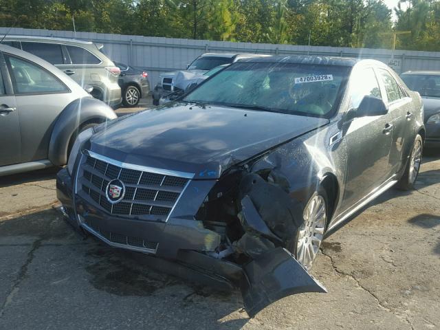 1G6DJ5ED2B0127944 - 2011 CADILLAC CTS PERFOR GRAY photo 2