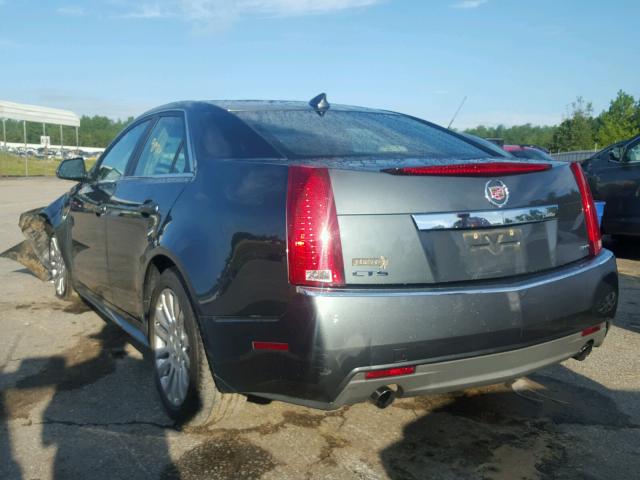 1G6DJ5ED2B0127944 - 2011 CADILLAC CTS PERFOR GRAY photo 3