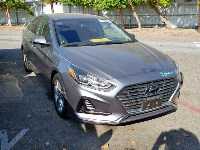 5NPE34AF6JH643934 - 2018 HYUNDAI SONATA SPO GRAY photo 1