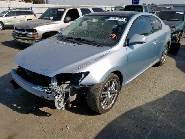 JTKDE177360070301 - 2006 TOYOTA SCION TC ლურჯი ფოტო 2