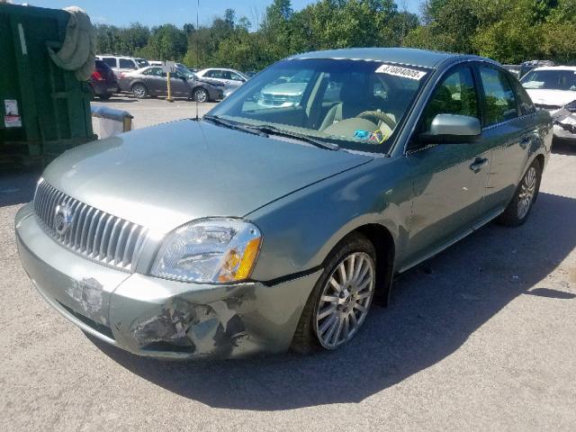 1MEHM42196G619411 - 2006 MERCURY MONTEGO PR GREEN photo 2