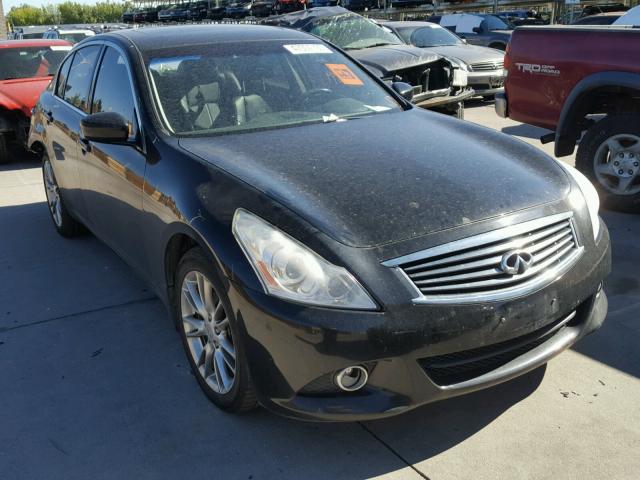 JN1CV6AR7CM682230 - 2012 INFINITI G37 BLACK photo 1