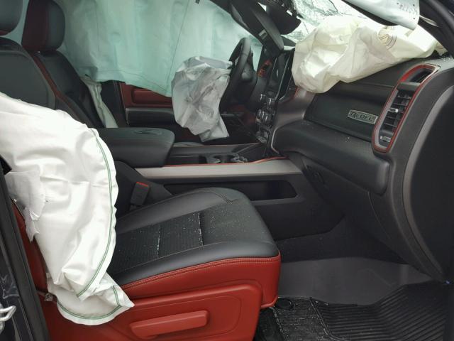 1C6SRFLT8KN630398 - 2019 RAM 1500 REBEL გრაფიტი ფოტო 5