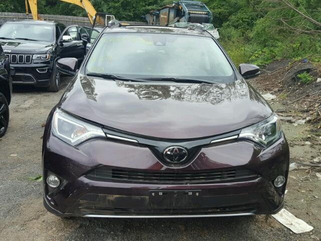 2T3RFREV6JW808364 - 2018 TOYOTA RAV4 ADVEN PURPLE photo 9