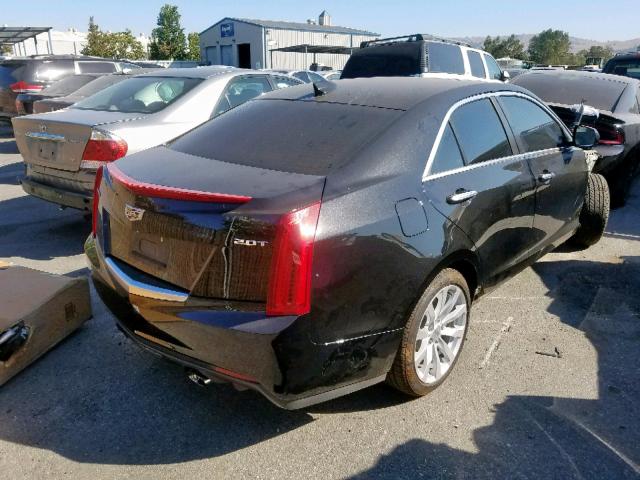 1G6AA5RX5H0128988 - 2017 CADILLAC ATS BLACK photo 4