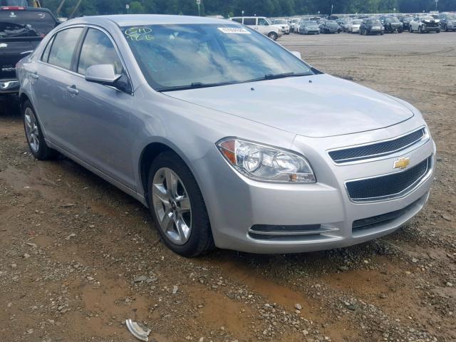 1G1ZC5EBXAF182416 - 2010 CHEVROLET MALIBU 1LT SILVER photo 1