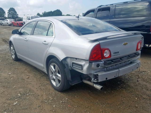 1G1ZC5EBXAF182416 - 2010 CHEVROLET MALIBU 1LT SILVER photo 3