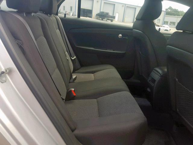 1G1ZC5EBXAF182416 - 2010 CHEVROLET MALIBU 1LT SILVER photo 6