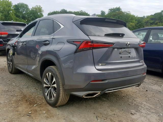 JTJBARBZ6K2182538 - 2019 LEXUS NX 300 BAS 灰色 照片 3