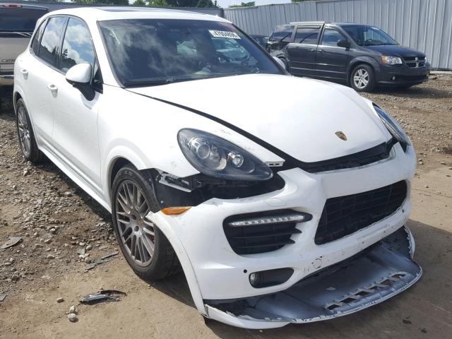 WP1AD2A24DLA70477 - 2013 PORSCHE CAYENNE GT WHITE photo 1