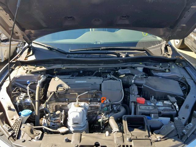 1HGCR2F81GA048639 - 2016 HONDA ACCORD EXL GRAY photo 7