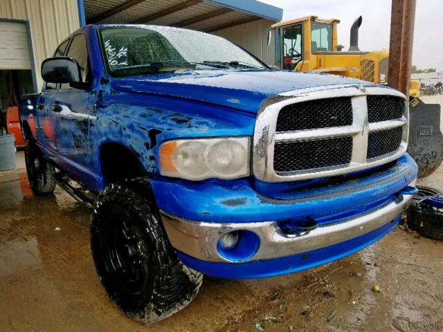 1D7KS28D25J505700 - 2005 DODGE RAM 2500 S შავი ფოტო 1