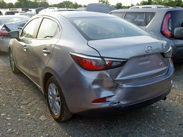 3MYDLBZV3GY115857 - 2016 TOYOTA SCION IA GRAY photo 3