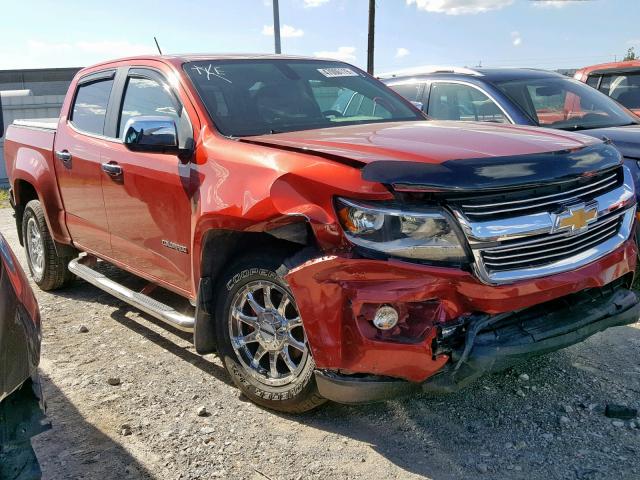 1GCGSCE35G1354081 - 2016 CHEVROLET COLORADO L RED photo 1