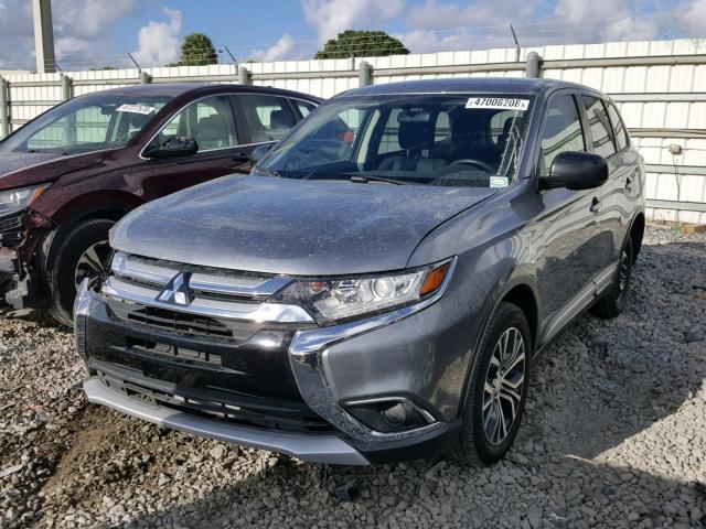 JA4AD2A38GZ048519 - 2016 MITSUBISHI OUTLANDER SILVER photo 2