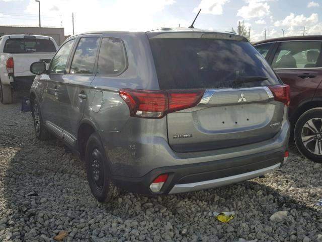 JA4AD2A38GZ048519 - 2016 MITSUBISHI OUTLANDER SILVER photo 3