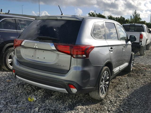 JA4AD2A38GZ048519 - 2016 MITSUBISHI OUTLANDER SILVER photo 4