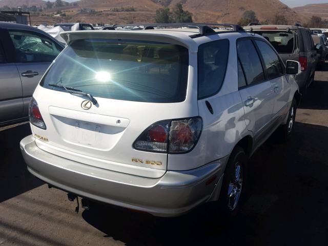 JTJGF10U630150881 - 2003 LEXUS RX 300 WHITE photo 4