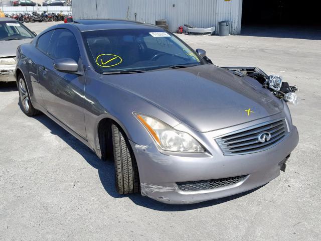 JNKCV64E79M605953 - 2009 INFINITI G37 BASE GRAY photo 1