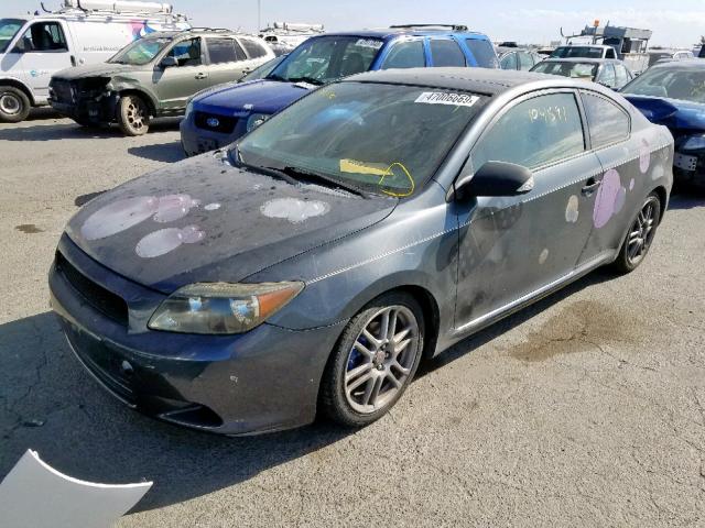 JTKDE167X60115705 - 2006 TOYOTA SCION TC ნაცრისფერი ფოტო 2