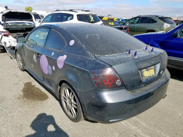 JTKDE167X60115705 - 2006 TOYOTA SCION TC ნაცრისფერი ფოტო 3