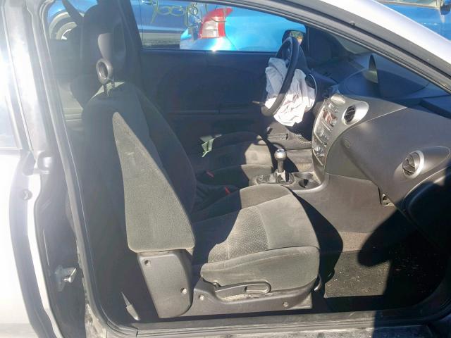 1G8AV18B77Z101067 - 2007 SATURN ION LEVEL SILVER photo 5