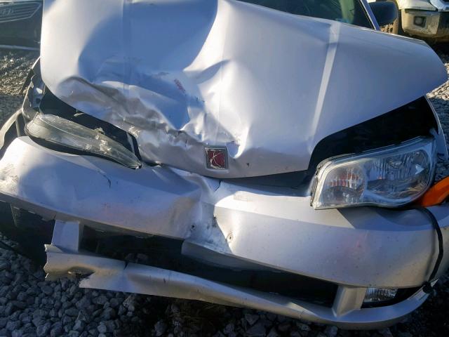 1G8AV18B77Z101067 - 2007 SATURN ION LEVEL SILVER photo 7