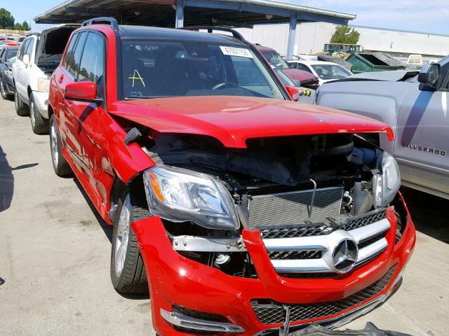 WDCGG8JB8FG339091 - 2015 MERCEDES-BENZ GLK 350 4M RED photo 1