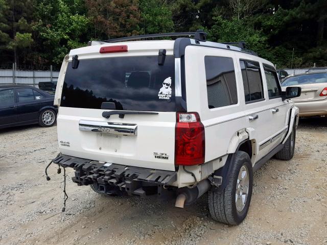 1J8HG582X6C339169 - 2006 JEEP COMMANDER 白色 照片 4