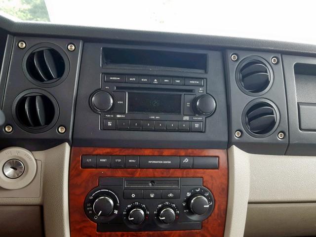 1J8HG582X6C339169 - 2006 JEEP COMMANDER 白色 照片 9