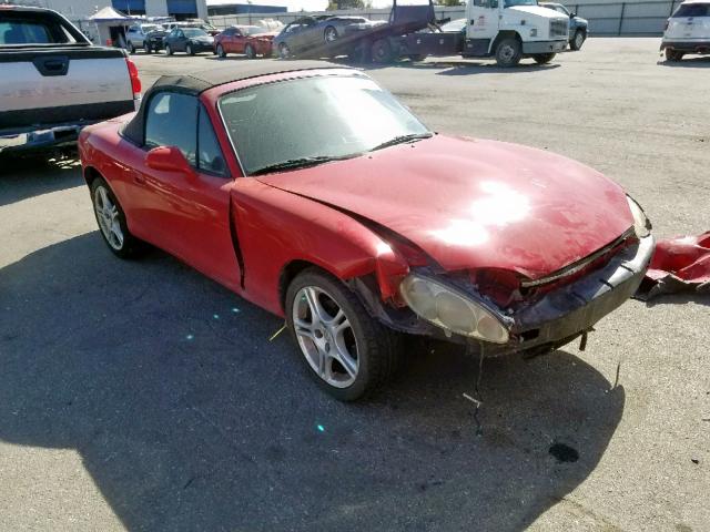 JM1NB353550413768 - 2005 MAZDA MX-5 MIATA RED photo 1