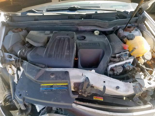 1G1AK12F157636388 - 2005 CHEVROLET COBALT SILVER photo 7